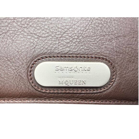 Samsonite Brown Black Label Pre-death Alexander McQueen Garment Bag - Picture 2 of 10